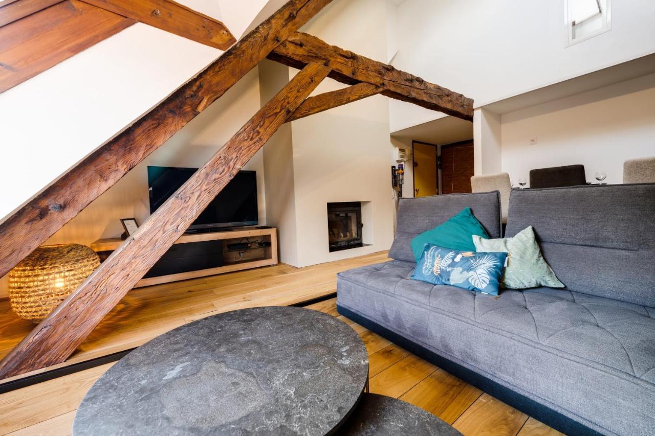Le Septqatre - Grand Triplex Au Coeur De La Vieille Ville Annecy Exterior foto